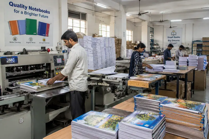 How to Start a Notebook Manufacturing Business in India (Step-by-Step Guide)